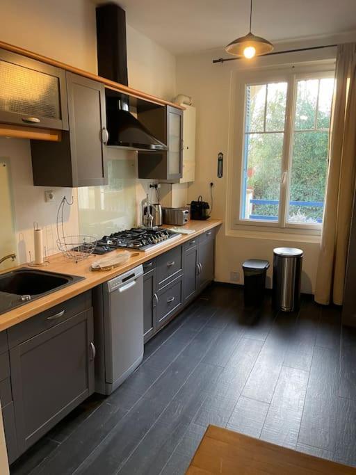 Maison De Charme Avec Vue Mer Trouville-sur-Mer Extérieur photo